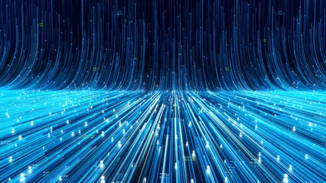 বহুমাত্রিক তথ্যপ্রবাহের গ্রাফিক চিত্র