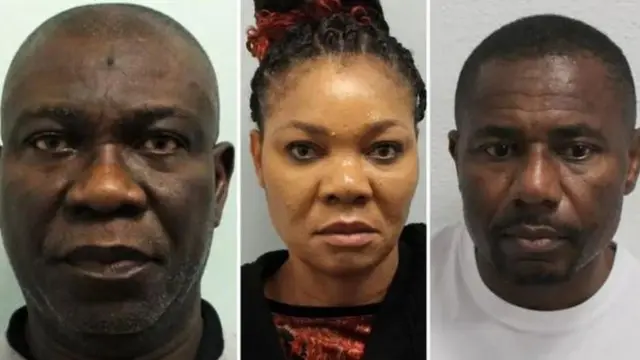 Sen Ike Ekweremadu, im wife Beatrice and Dr Obinna Obeta