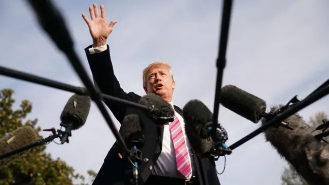 Трамп и журналисты