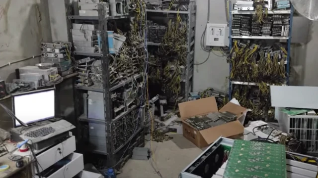 القبو الذي داهمته القوى الأمنية في 25 أكتوبر/تشرين الأول