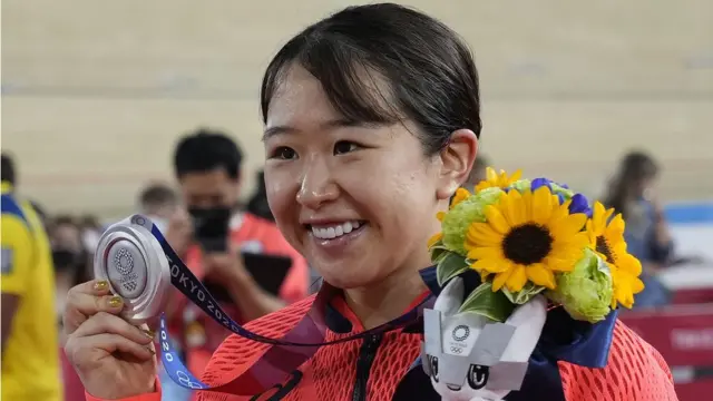東京五輪】 自転車女子オムニアムで梶原が銀 男子ケイリンは英