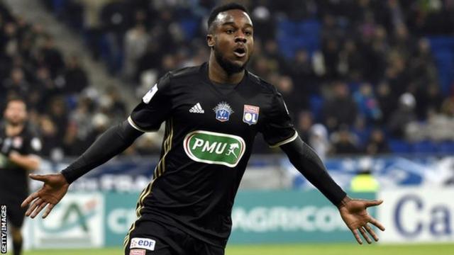 Lyon striker Maxwel Cornet