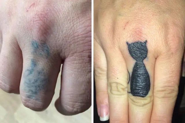 Tatuajes de Angela King