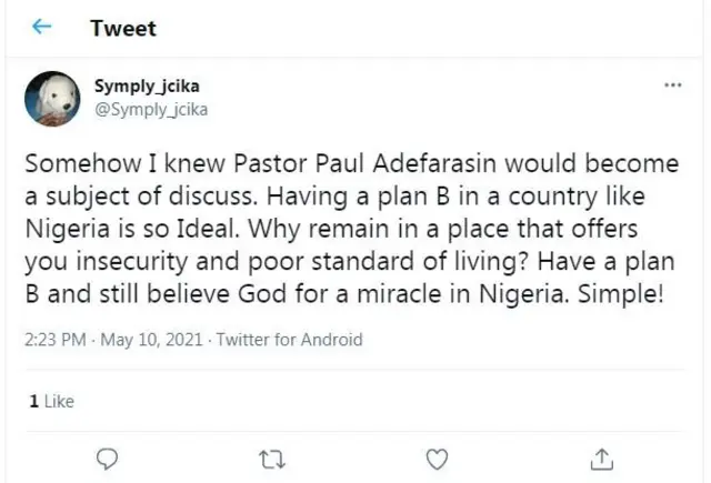Pastor Paul Adefarasin