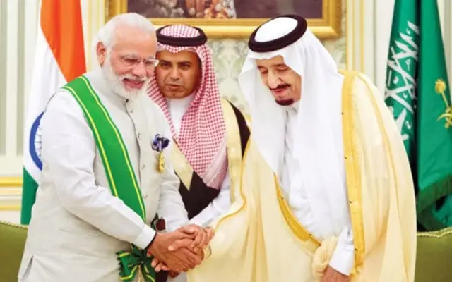 नरेंद्र मोदी और शाह सलमान