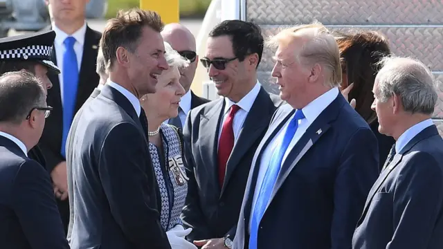 ترامپ در لندن