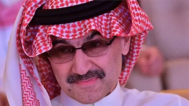 الملياردير السعودي الوليد بن طلال