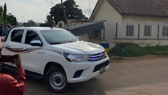 Motar da Zakzaky ke ciki bayan sakinsa