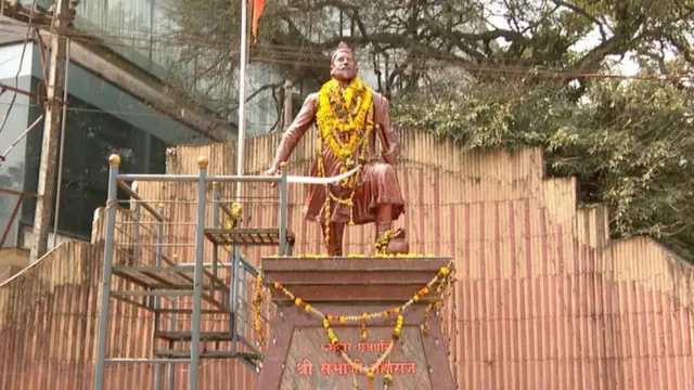 बेळगावमधील संभाजी महाराजांचा पुतळा