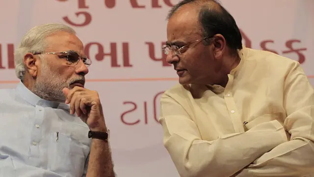 નરેન્દ્ર મોદી, અરુણ જેટલી