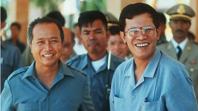 ฮุน เซน และสมเด็จกรมพระนโรดม รณฤทธิ์