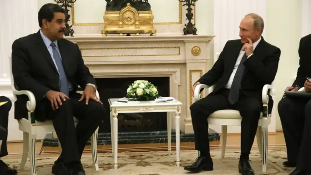 پوتین و مادورو