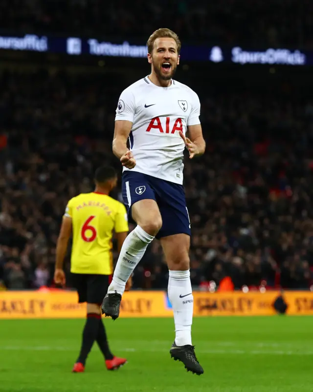 Mu kibanza ca gatatu na ho haza Harry Kane wa Tottenham