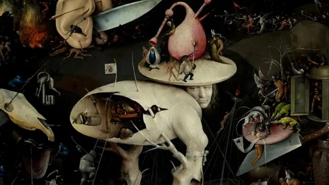 Фрагмент картины Босха