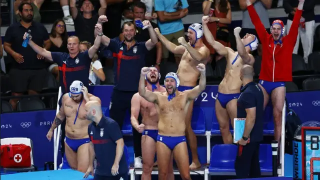 Slavlje srpskih vaterpolista