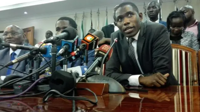 Katibu wa chama cha madaktari Ouma Oluga