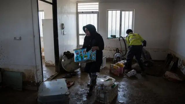 سیل‌زدگان در استان گلستان