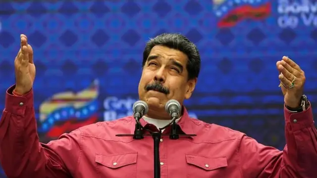 O presidente da Venezuela Nicolas Maduro, um homem latino americanocódigo de ativação betpix365meia idade e bigode