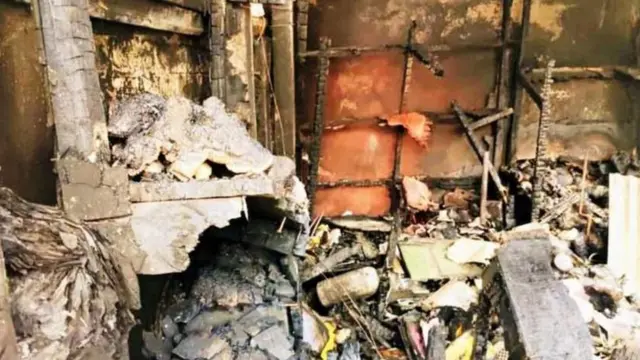 ઘટનાસ્થળ જ્યાં હિંસા થઈ