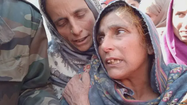 ਗੁਲਾਮ ਹੁਸੈਨ ਦੀ ਪਤਨੀ ਸ਼ਰੀਫਾ ਸਦਮੇ ਵਿੱਚ ਹਨ