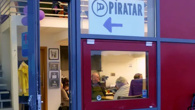 Sede del Partido Pirata islandés