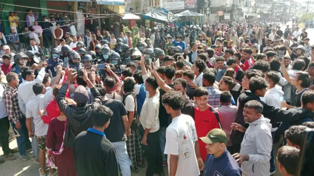 बाराको कलैयामा केही समयअघि भएको प्रदर्शन