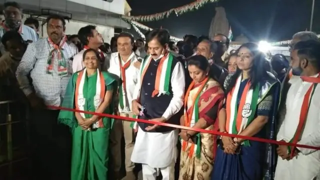 કૉંગ્રેસ નેતા ભરતસિંહ સોલંકી કાર્યાલયના ઉદ્દઘાટન પ્રસંગે