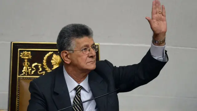 El presidente de la Asamblea Nacional, Henry Ramos Allup