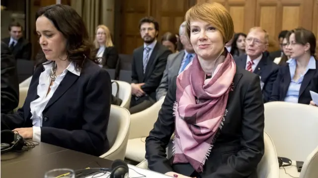 Ukrainian deputy Foreign Minister Olena Zerkal