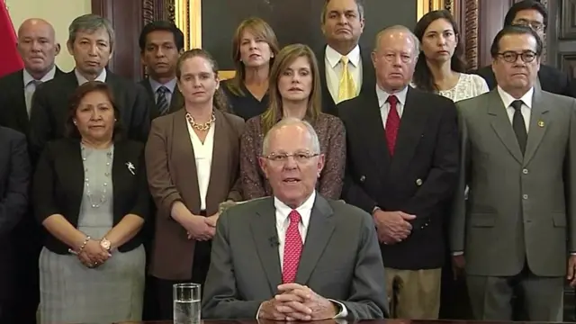 Pedro Pablo Kuczynski y sus ministros