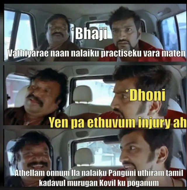 ஹர்பஜன் சிங்கின் புல்லரிக்கும் 'தமிழ்' பற்று - போட்டுத்தாக்கும் மீம் கிரியேட்டர்கள்