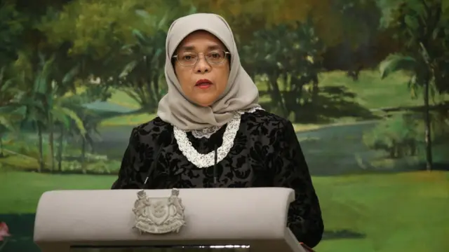 Singapore President Halimah Jacob