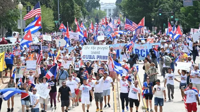 Protestas En Cuba Las Duras Condenas En La Isla Contra Los Manifestantes Del 11 De Julio Bbc 5039