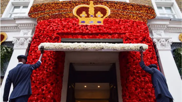 This display can be seen at Hackett store on Sloane Street throughout the show