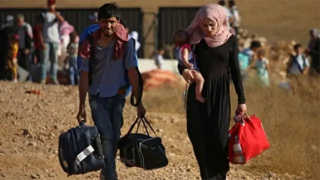 সিরিয়া থেকে সবচেয়ে বেশী সংখ্যক শরণার্থী গিয়েছে তুরস্কে