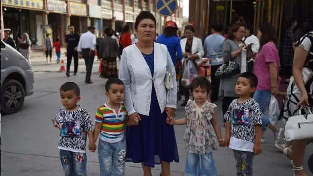 વીગર મહિલાની ફાઇલ તસવીર