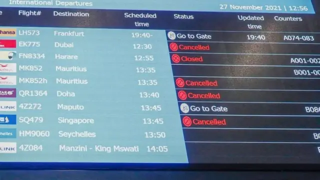 Табло аеропорту