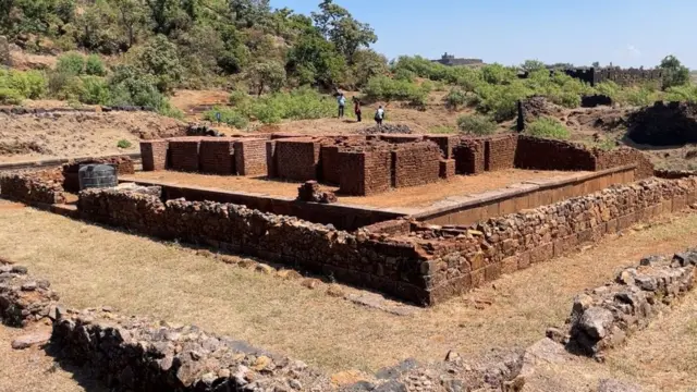 उत्खनन केलेला वाडा