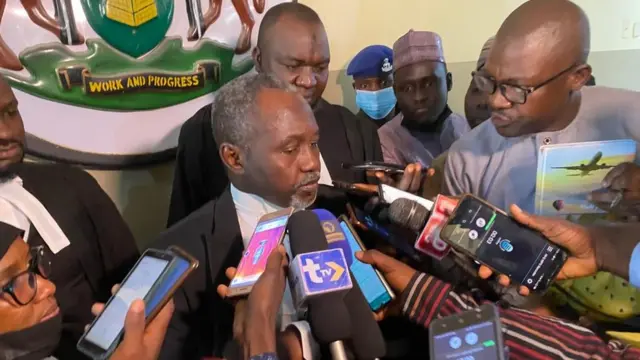 Prosecution lawyer Musa Lawal s