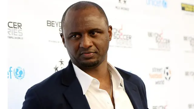 Forma Arsenal captain Patrick Vieira