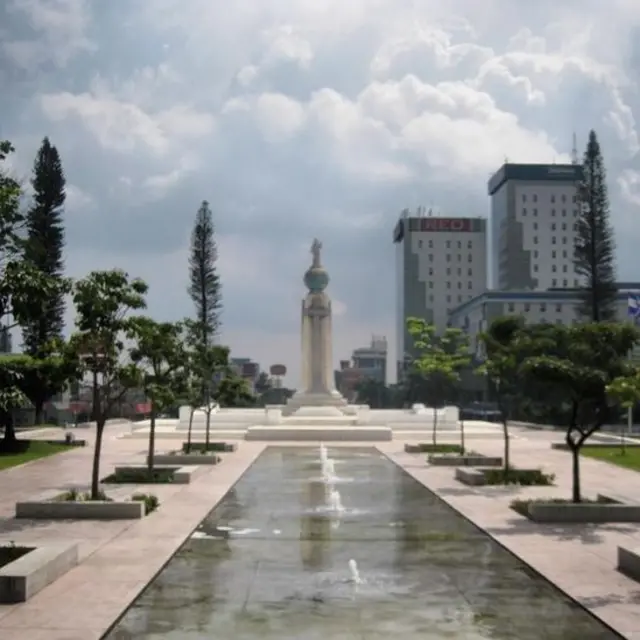Monumento al Divino Salvador del Mundo, San Salvador, El Salvador.