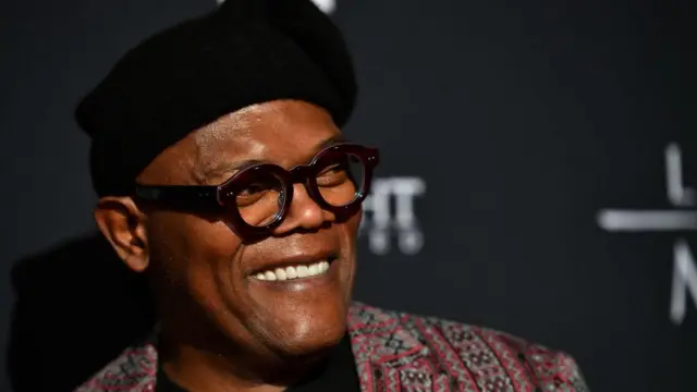 Samuel L Jackson smiling in 2020