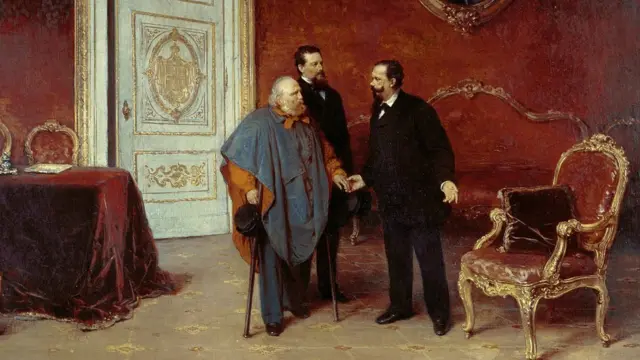 Garibaldi y Víctor Manuel II