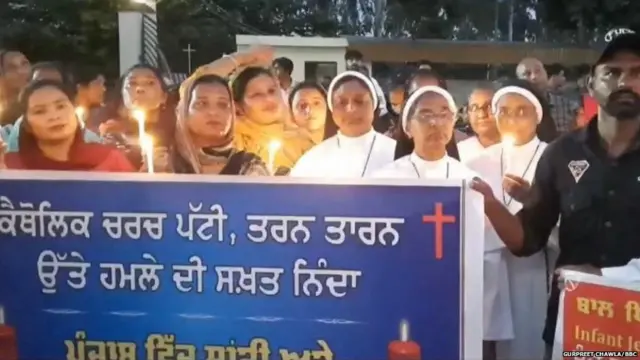 ਚਰਚ ਵਿੱਚ ਹੋਈ ਤੋੜ ਫੋੜ