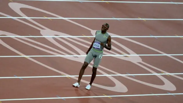 One of di marathon runners