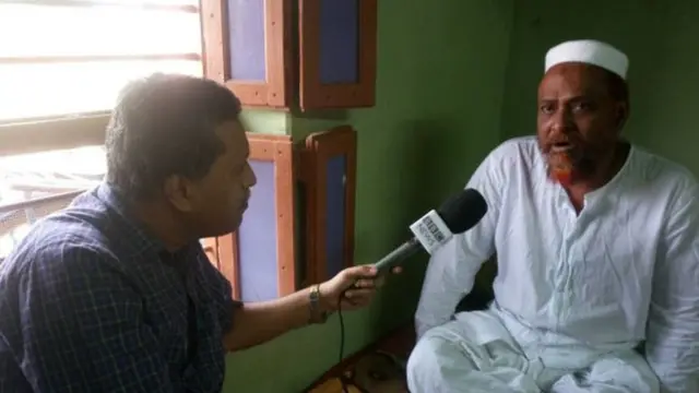 বিবিসির সঙ্গে কথা বলছেন ফুরফুরা শরিফের পীরজাদা ত্বহা সিদ্দিকি