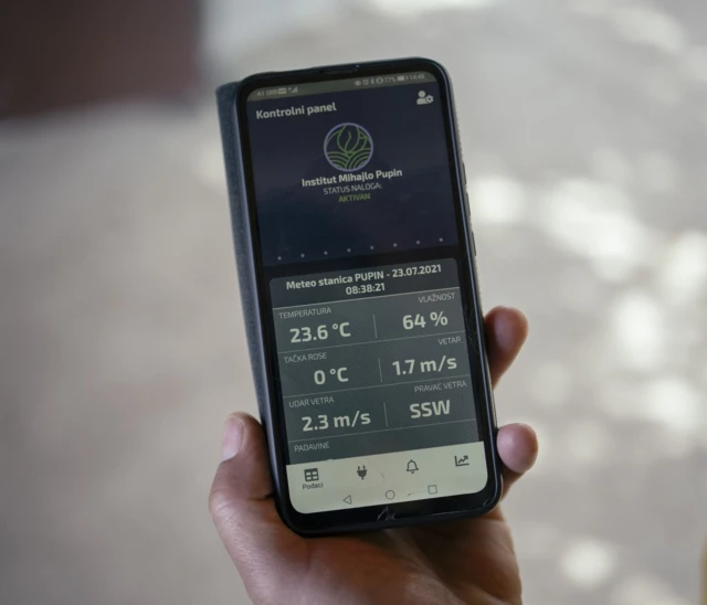 Aplikacija na telefonu