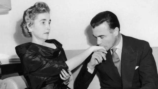 Bárbara Hutton y Porfirio Rubirosa.