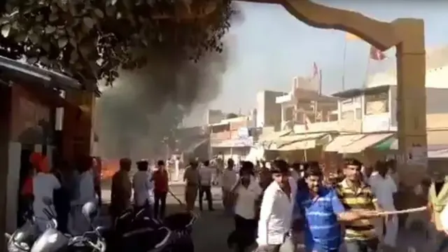 पाली में हिंसा