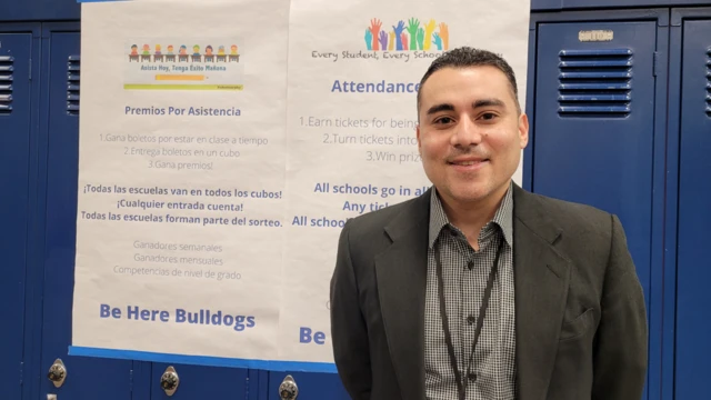 Leroy Sánchez, entrenador y asistente social en Woodburn High School.